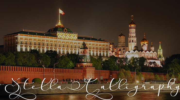 Stella Calligraphy Font