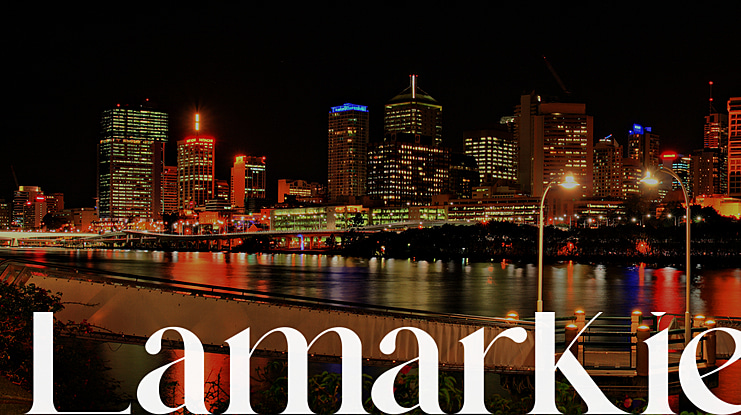 Lamarkie Font