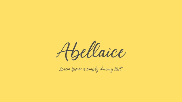 Abellaice Font