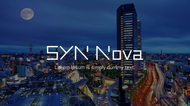 SYN Nova Font Family
