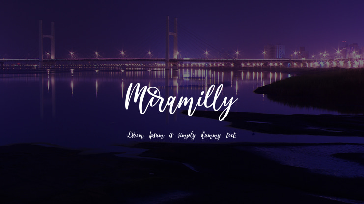 Miramilly Font