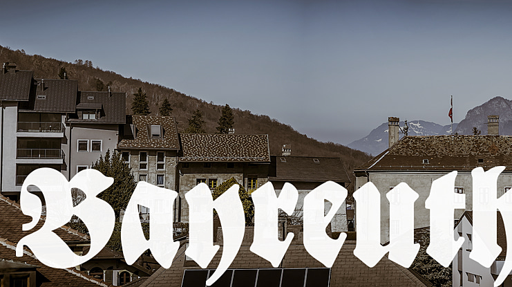 Bayreuth Font