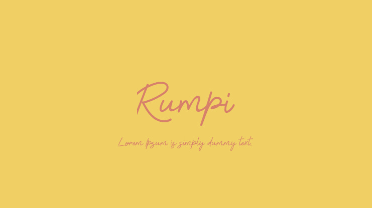 Rumpi Font