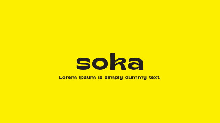 soka Font