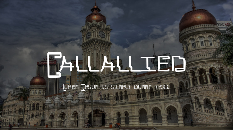 Callallied Font