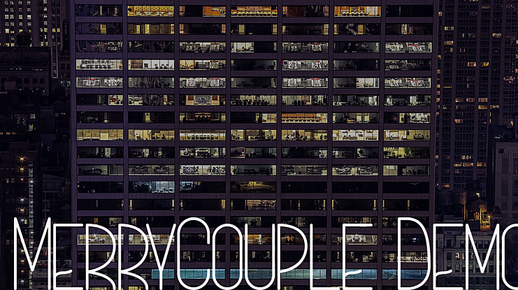 MerryCouple Demo Font Family