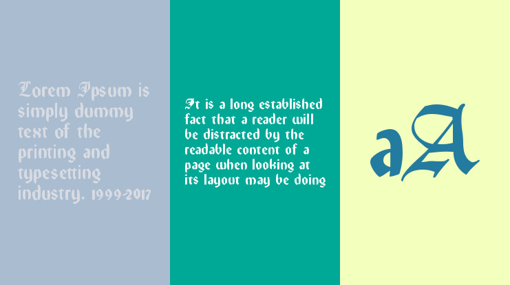 Remember Reiner FS Font