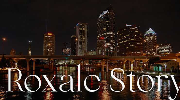 Roxale Story Font Family