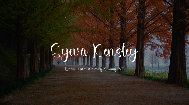 Syeva Kensley Font