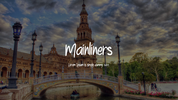 Mainliners Font