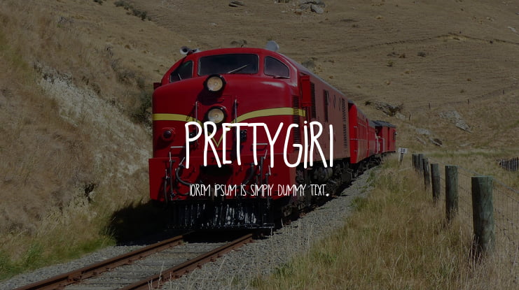 PrettyGirl Font