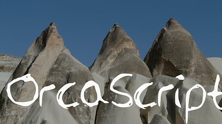 OrcaScript Font
