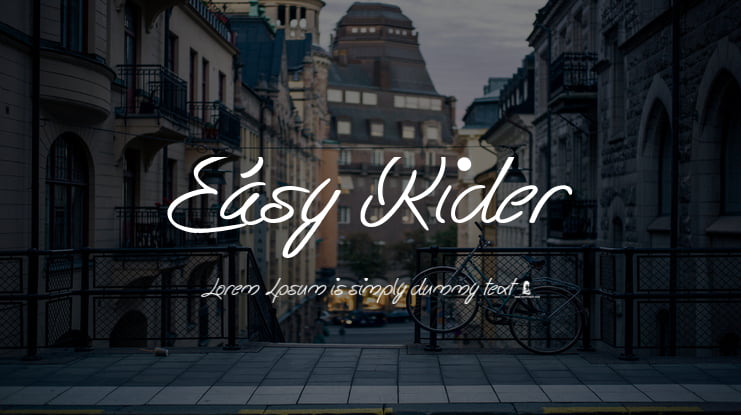 Easy Rider Font