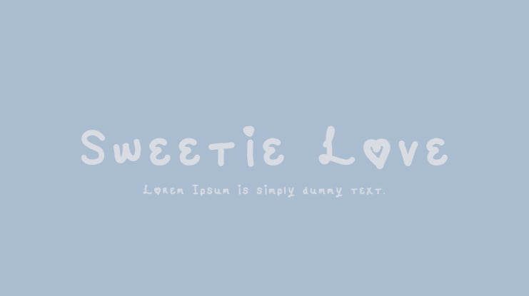 Sweetie Love Font
