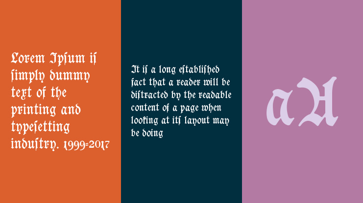 Goeschen Fraktur Font