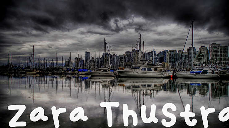 Zara Thustra Font