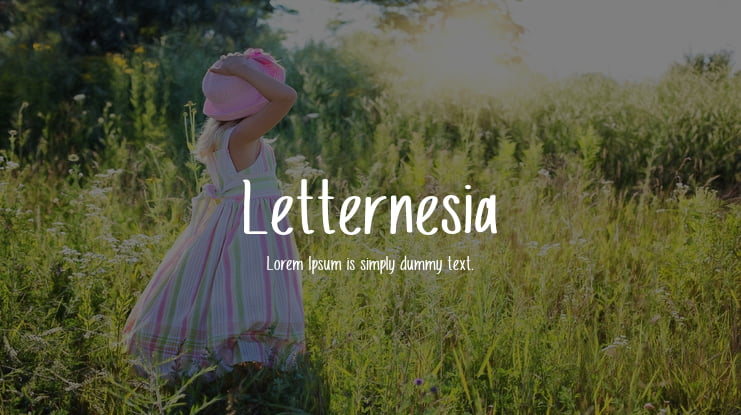 Letternesia Font