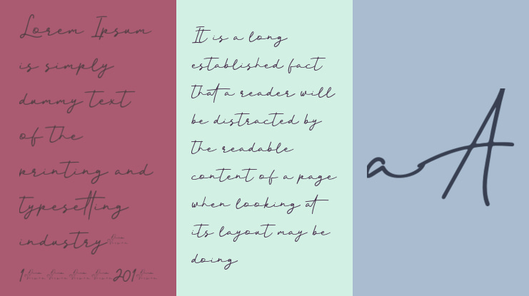 Better Signature Font