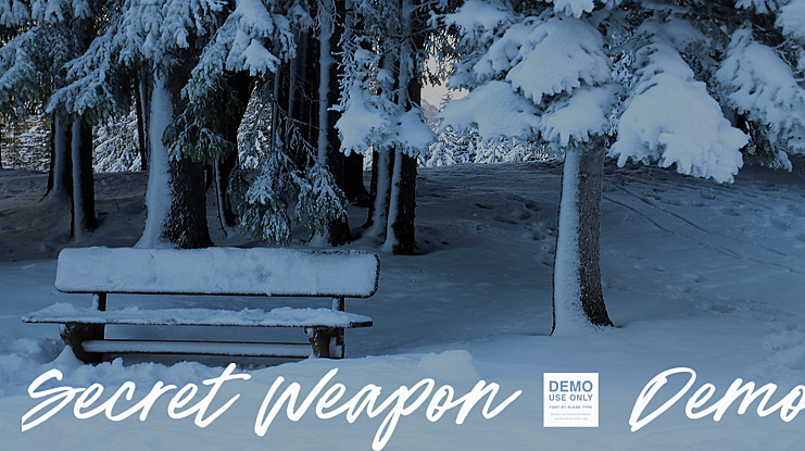 Secret Weapon - Demo Font