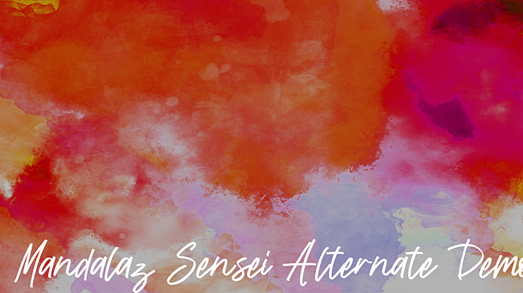 Mandalaz Sensei Alternate Demo Font Family