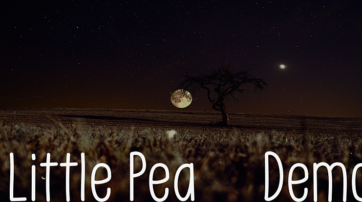 Little Pea - Demo Font