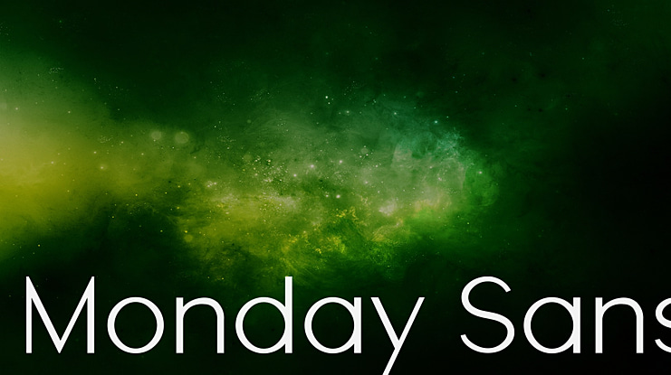 Monday Sans Font
