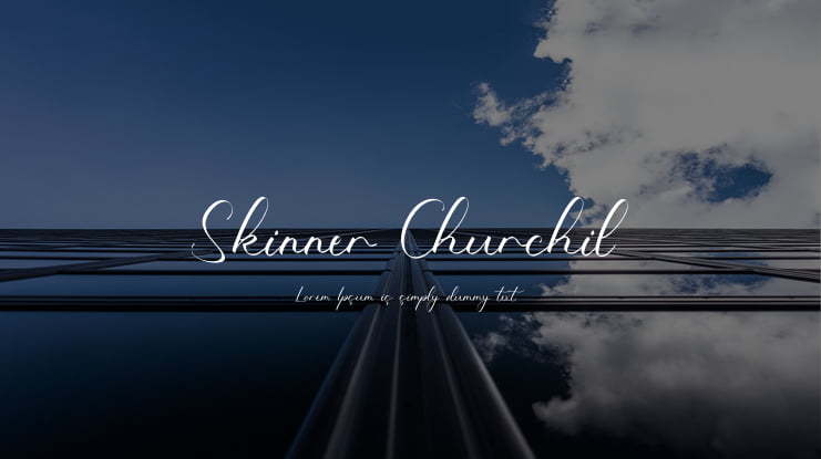 Skinner Churchil Font