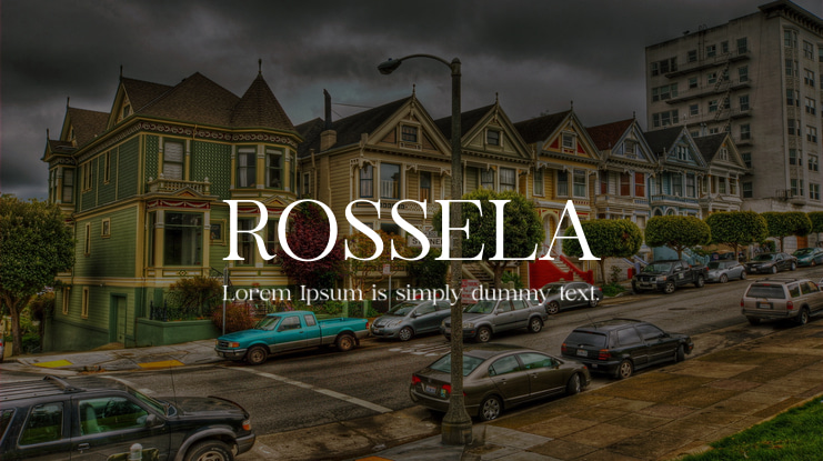ROSSELA Font
