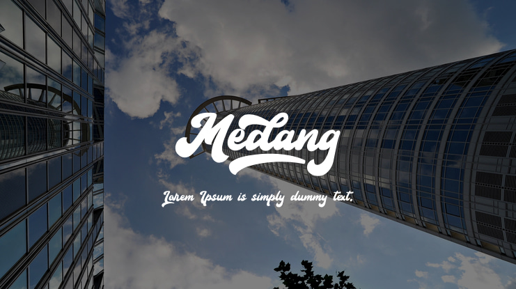 Medang Font