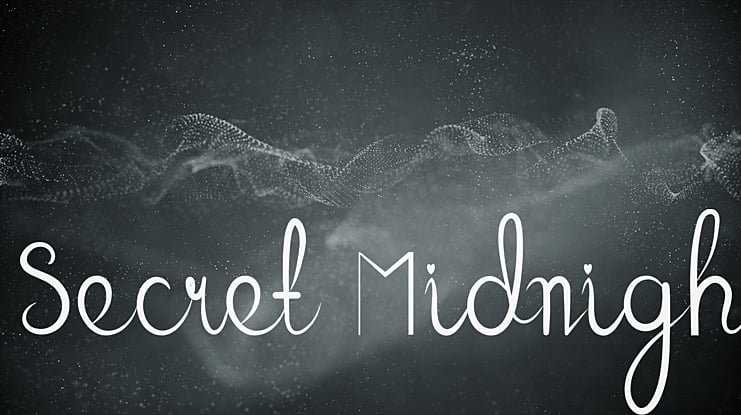 Secret Midnigh Font