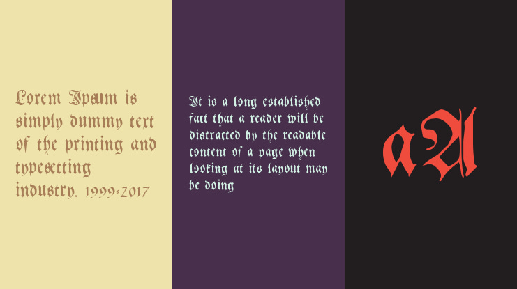 Gebetbuch Fraktur Font