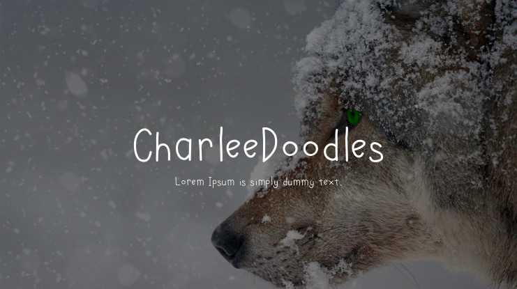 CharleeDoodles Font