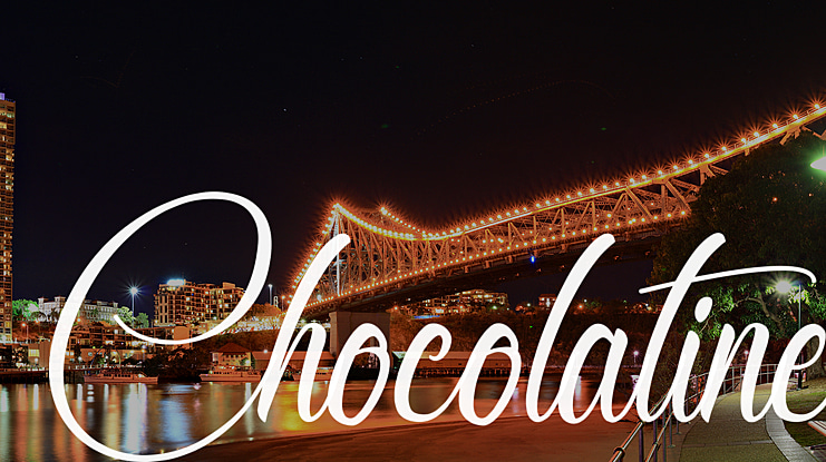 Chocolatines Font