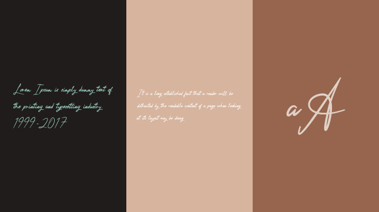 ActerumSignaturePersonalUse Font Family