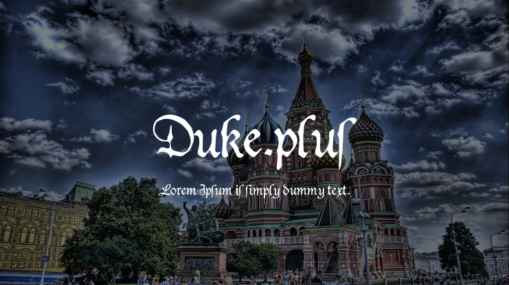 Duke.plus Font