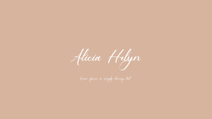 Alicia Helyn Font
