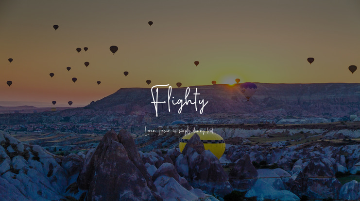 Flighty Font