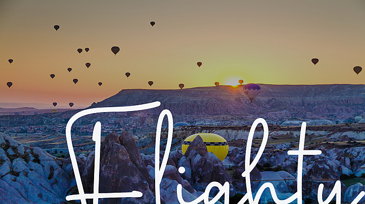 Flighty Font