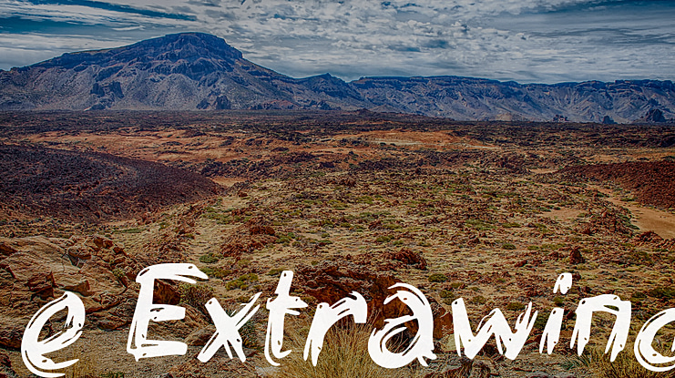 e Extrawind Font
