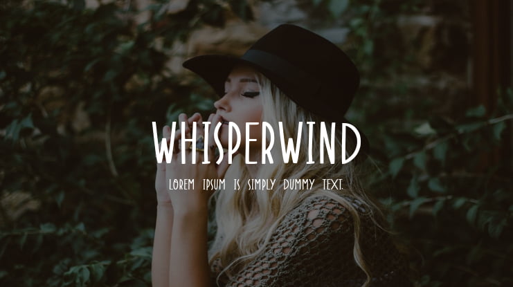 Whisperwind Font