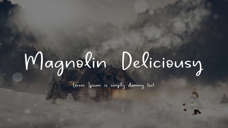 Magnolin Deliciousy Font