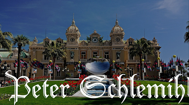 Peter Schlemihl Font