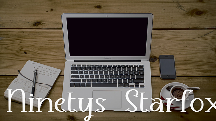 Ninetys Starfox Font