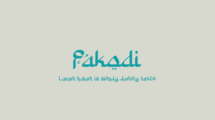 Fakodi Font