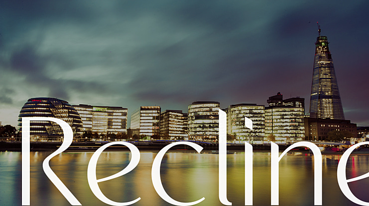 Recline Font