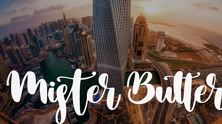 Mister Butter Font