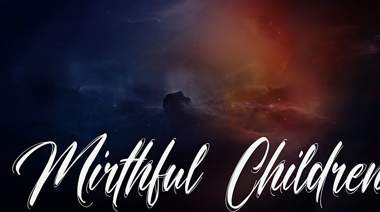 Mirthful Children Font