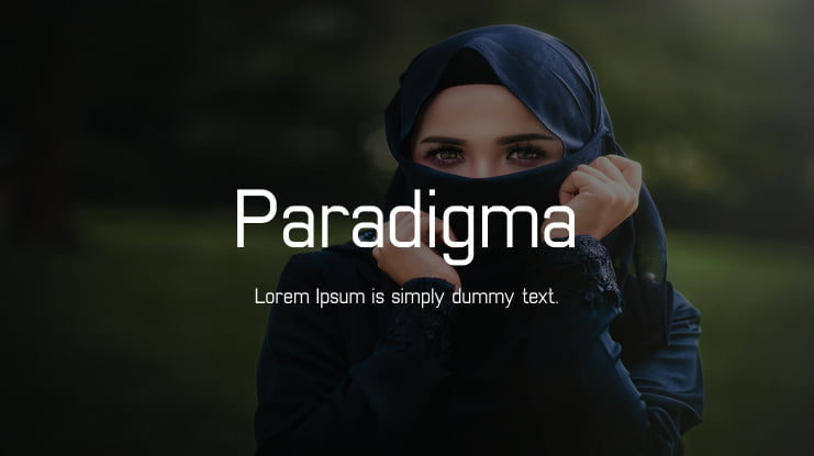 Paradigma Font