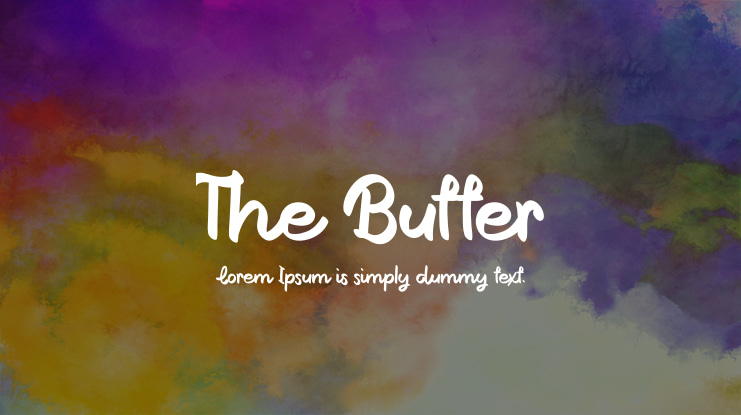 The Butter Font