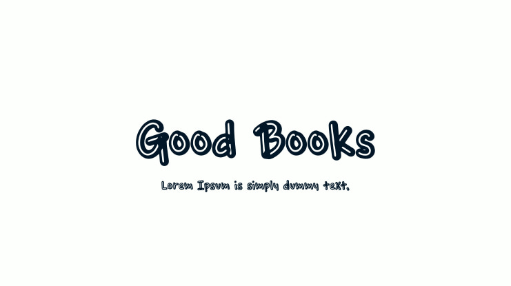 Good Books Font